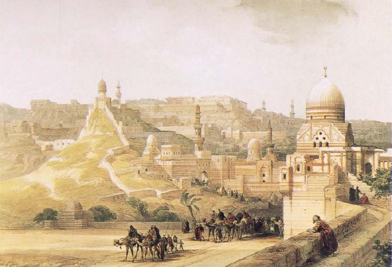 David Roberts The Citadel of Cairo France oil painting art